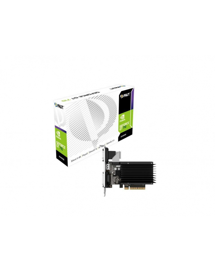 palit Karta graficzna GeForce GT 710 2G GDDR3 65BIT HDMI/DVI-D główny