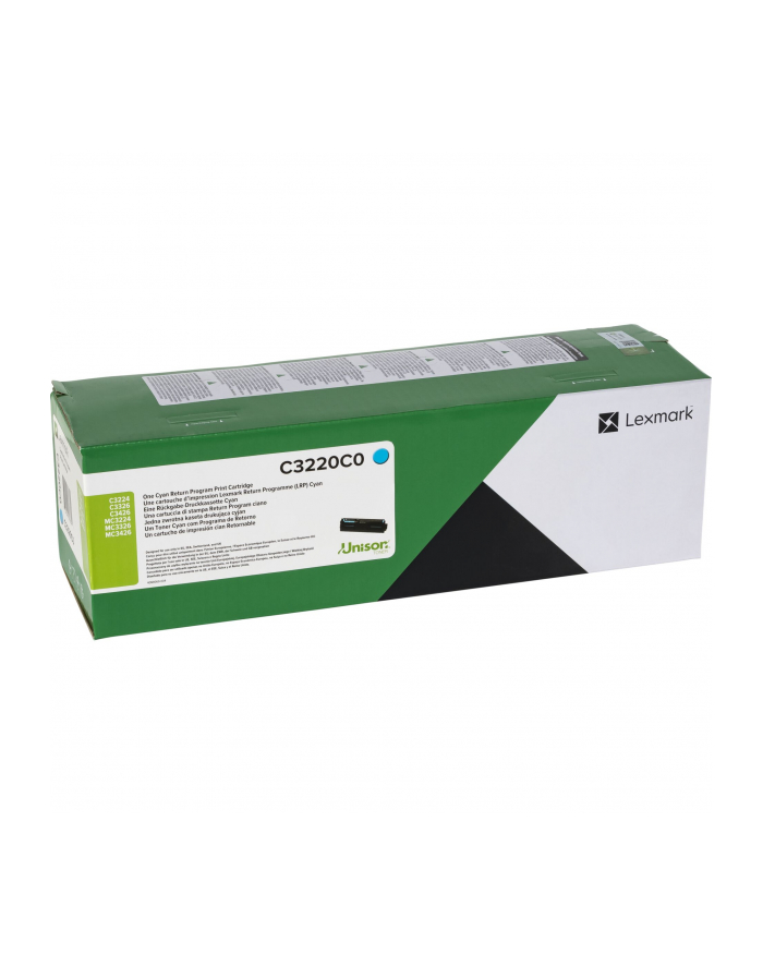 lexmark Toner C3220C0 1,5K cyan główny