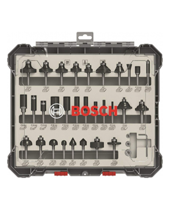 bosch powertools Bosch cutter set 30 pcs Mixed 6mm shank - 2607017474