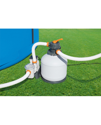 Bestway sand filter Flow Clear 7.571l / h, water filter (gray)