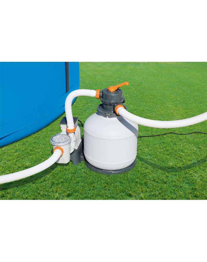 Bestway sand filter Flow Clear 7.571l / h, water filter (gray) główny