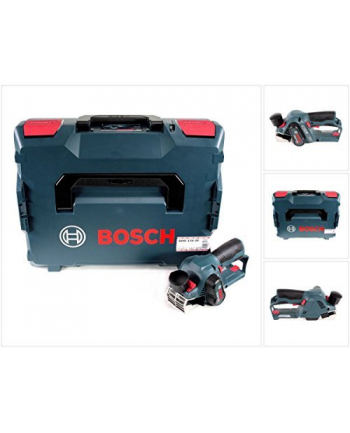 bosch powertools Bosch cordless planer GHO 12V 20 solo Professional, Electrical plane (blue / black, L-BOXX, without battery and charger)