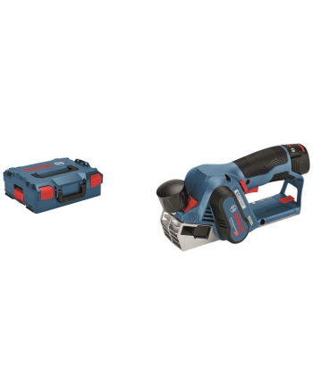 bosch powertools Bosch cordless planer GHO 12V 20 solo Professional, Electrical plane (blue / black, L-BOXX, without battery and charger)