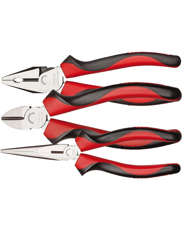 gedore Gedora Rd pliers set, 2-component handle, 3 pieces - 3301155 główny
