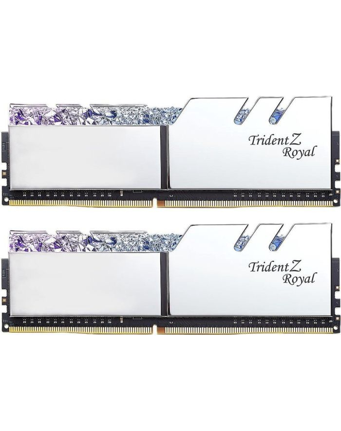 G.Skill DDR4 - 32 GB -3600 - CL - 16 - Dual kit, Trident Z Royal (silver, F4-3600C16D-32GTRS) główny