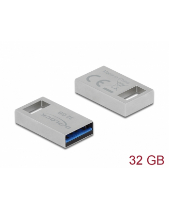 delock Pendrive 32GB USB 3.0 micro Metalowa obudowa