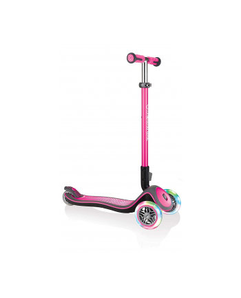 Globber Elite Deluxe with light rollers, Scooter (pink / black)