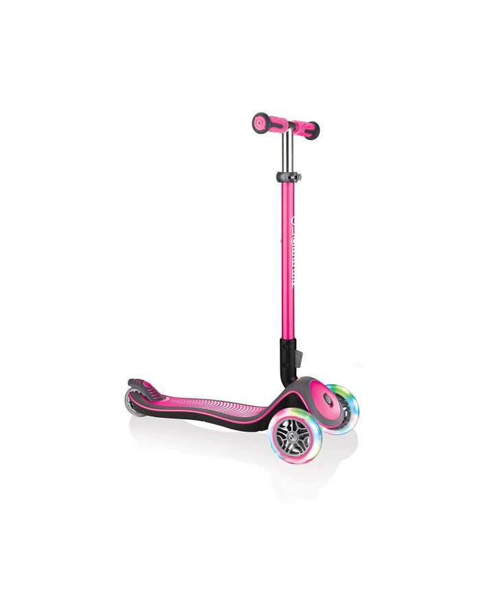 Globber Elite Deluxe with light rollers, Scooter (pink / black) główny