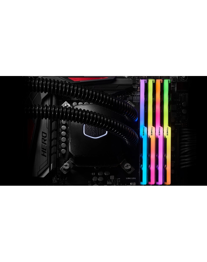 G.Skill DDR4 - 32GB -3600 - CL - 16 - Quad Kit, Trident Z RGB (black, F4-3600C16Q-32GTZRC) główny