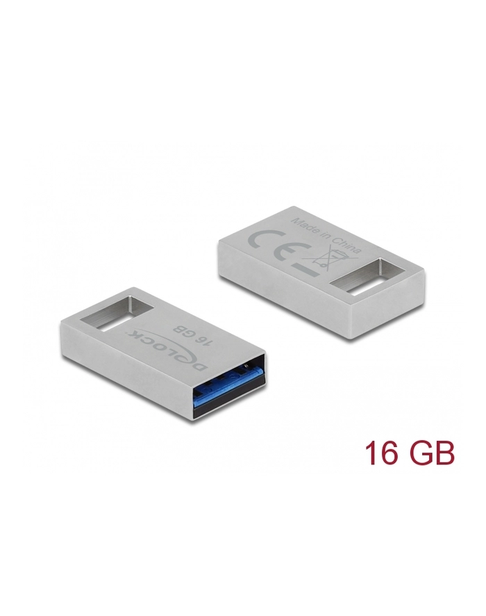 delock Pendrive 16GB USB 3.0 micro Metalowa obudowa główny
