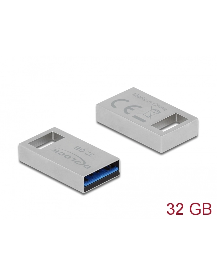 delock Pendrive 32GB USB 3.0 micro Metalowa obudowa główny