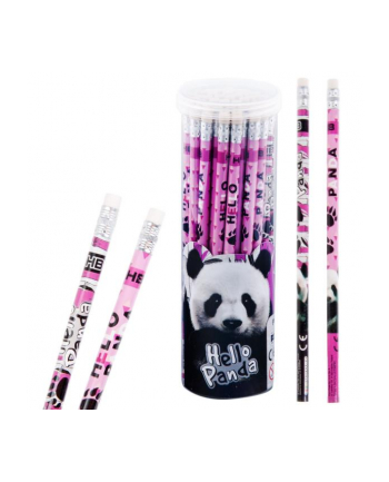 Ołówek z gumką Panda p48 tuba STARPAK