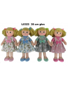 sun-day Lalka szmacianka 30 cm 4wz z głosem 156631 cena za 1 sztukę - nr 1