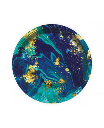 godan Talerzyki papierowe "Midnight Blue", 23cm / 6 szt