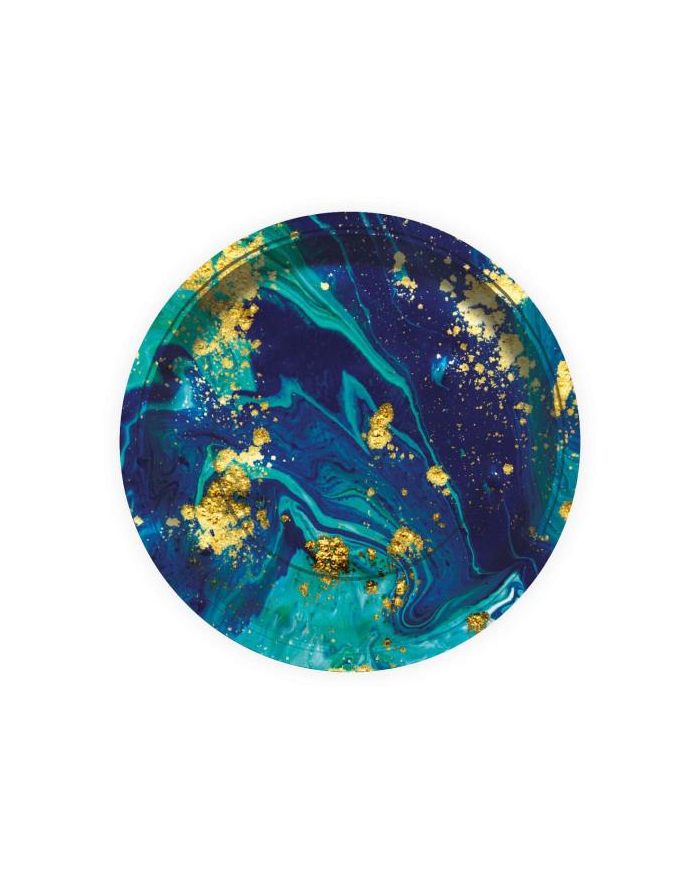 godan Talerzyki papierowe "Midnight Blue", 23cm / 6 szt główny