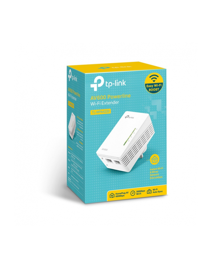 tp-link WPA4220 Wireless Power Line Extender 600Mbps N300 główny