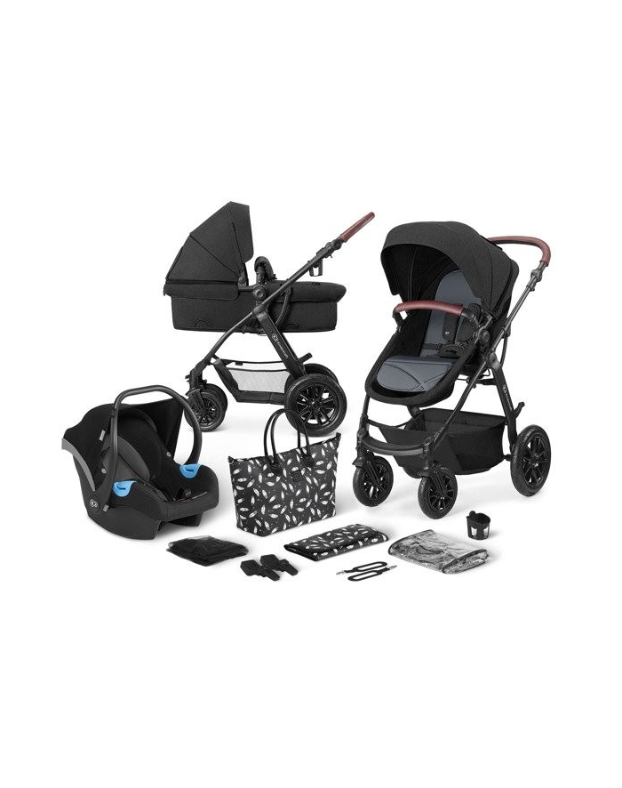 kinderkraft Wózek wielofunkcyjny 3w1 XMoov Black główny