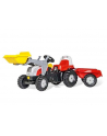 rolly toys Traktor Steyr na pedały z łyżką i przyczepą 023936 Rolly Kid - nr 1