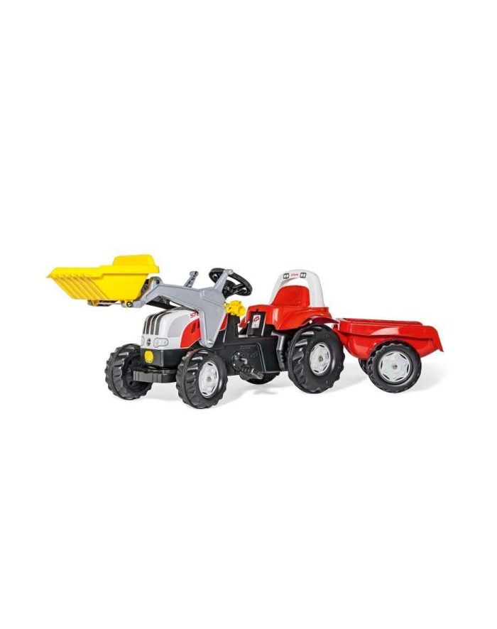 rolly toys Traktor Steyr na pedały z łyżką i przyczepą 023936 Rolly Kid główny