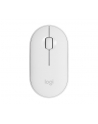 logitech Mysz bezprzewodowa Pebble Wireless Mouse M350 biała 910-005716 - nr 1