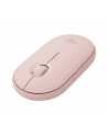 logitech Mysz bezprzewodowa Pebble Wireless Mouse M350 różowy 910-005717 - nr 2