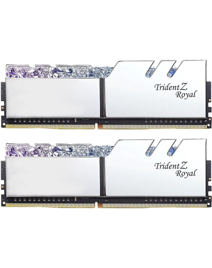 G.Skill DDR4 - 16 GB -3600 - CL - 14 - Dual kit, Trident Z Royal (silver, F4-3600C14D-16GTRSB) główny