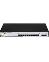 Switch D-Link 10-port 10/100/1000 Gigabit PoE Smart Switch including 2 Combo 1000BaseT - nr 14
