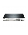 Switch D-Link 10-port 10/100/1000 Gigabit PoE Smart Switch including 2 Combo 1000BaseT - nr 17