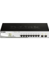 Switch D-Link 10-port 10/100/1000 Gigabit PoE Smart Switch including 2 Combo 1000BaseT - nr 55