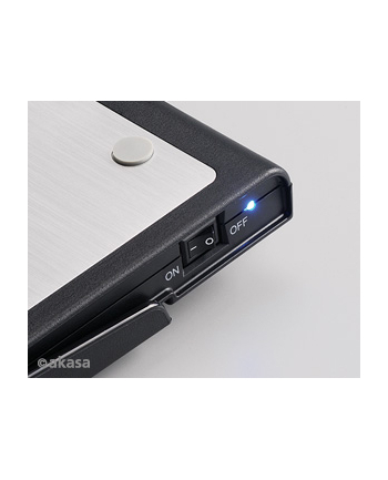 Podstawka do Notebooka chłodząca Notebook Cooler AK-NBC-29BK Echo Black