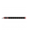 techly pro TECHLYPRO Rack 19inch Power Strip 8 Outlets Schuko Plug - nr 9