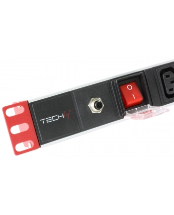 techly pro TECHLYPRO Rack 19inch Power Strip 1U 8 Outlets C13