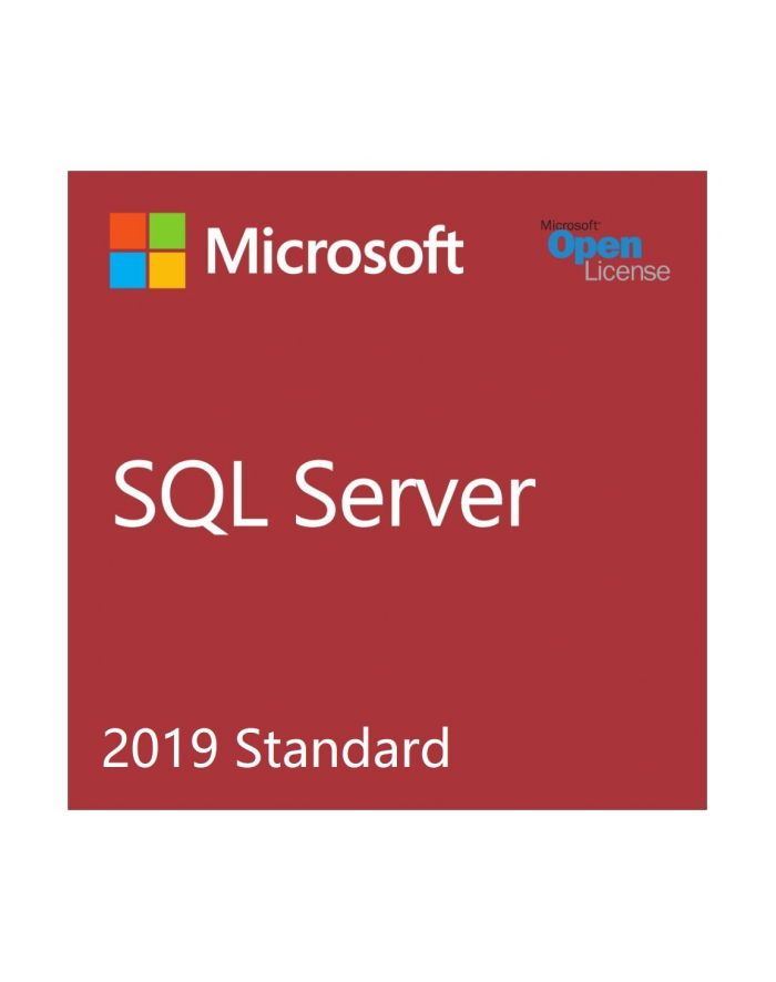 microsoft MS OPEN-NL SQLSvrStd 2019 SNGL OLP NL główny