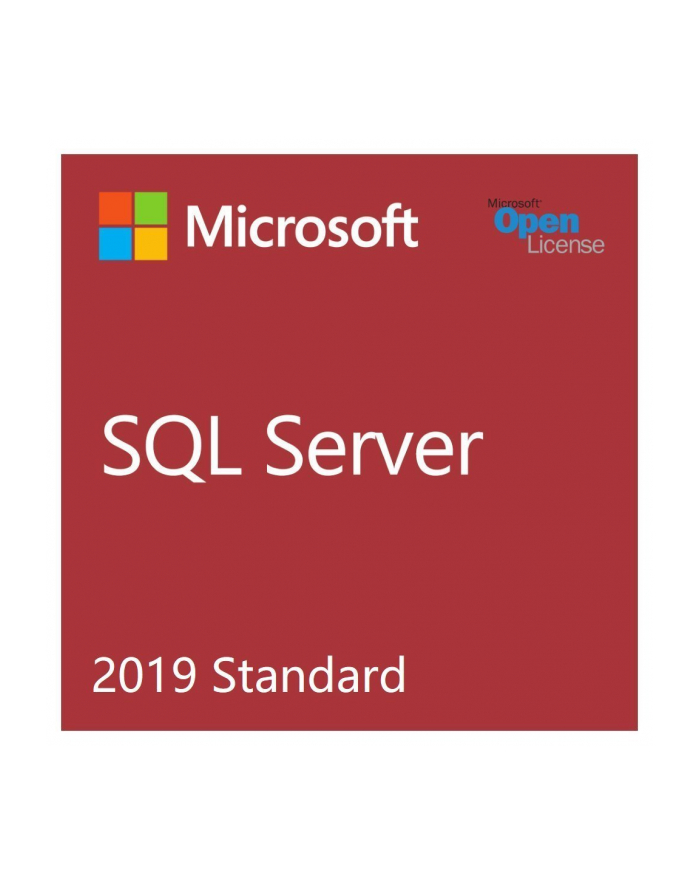 microsoft MS OPEN-NL SQLSvrStdCore 2019 SNGL OLP 2Lic NL CoreLic Qlfd główny