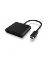 icy box ICYBOX USB 3.0 Card Reader External USB 3.0 Type-C host connection SD 3.0 UHS-I Black - nr 15