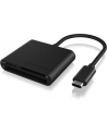 icy box ICYBOX USB 3.0 Card Reader External USB 3.0 Type-C host connection SD 3.0 UHS-I Black - nr 19
