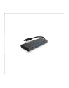 icy box ICYBOX USB 3.1 Gen 2 Type-C Hub to 2x Type-C and 2x Type-A interfaces Anthr./black - nr 8