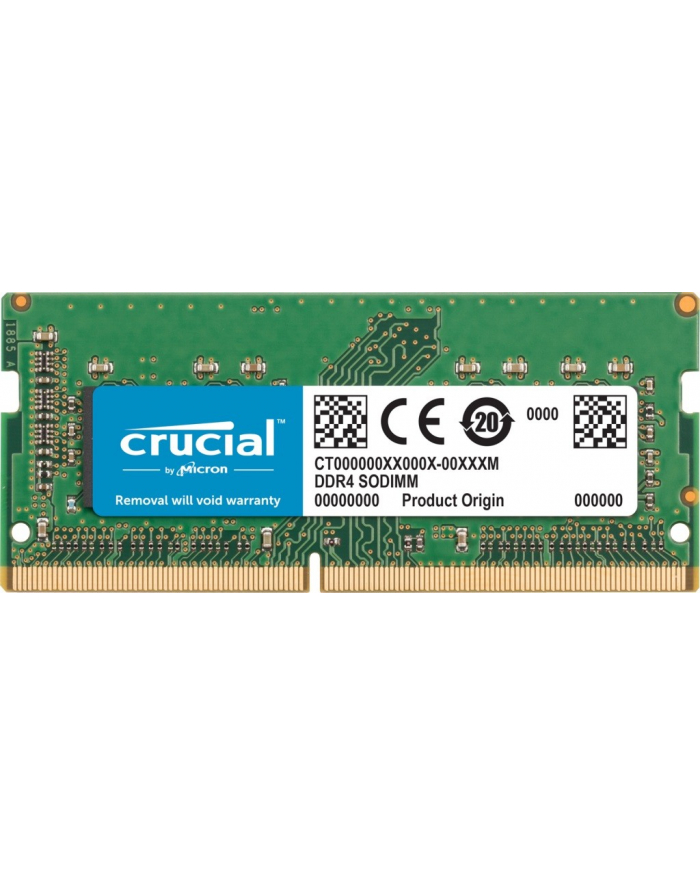 CRUCIAL Memory for Mac 16GB DDR4 2400 MT/s PC4-19200 CL17 DR x8 Unbuffered SODIMM 260pin for Mac główny