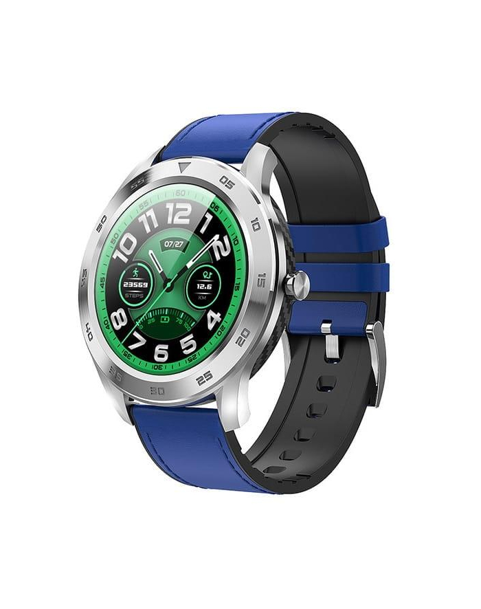 GARETT Smartwatch GT22S blue leather główny