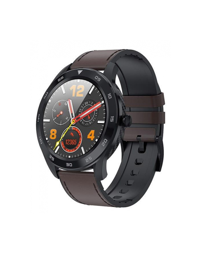 GARETT Smartwatch GT22S dark brown leather główny