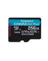 KINGSTON 256GB microSDXC Canvas Go Plus 170R A2 U3 V30 Single Pack w/o ADP - nr 21
