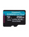 KINGSTON 256GB microSDXC Canvas Go Plus 170R A2 U3 V30 Single Pack w/o ADP - nr 2