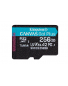 KINGSTON 256GB microSDXC Canvas Go Plus 170R A2 U3 V30 Single Pack w/o ADP - nr 5
