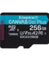 KINGSTON 256GB microSDXC Canvas Go Plus 170R A2 U3 V30 Single Pack w/o ADP - nr 7
