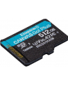 KINGSTON 512GB microSDXC Canvas Go Plus 170R A2 U3 V30 Single Pack w/o ADP - nr 8