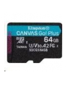 KINGSTON 64GB microSDXC Canvas Go Plus 170R A2 U3 V30 Single Pack w/o ADP - nr 1