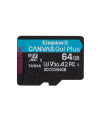 KINGSTON 64GB microSDXC Canvas Go Plus 170R A2 U3 V30 Single Pack w/o ADP - nr 28