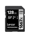 LEXAR 843367114801 Lexar Pro 1667X SDXC UHS-II U3 (V60)R250/W90 _128GB - nr 1