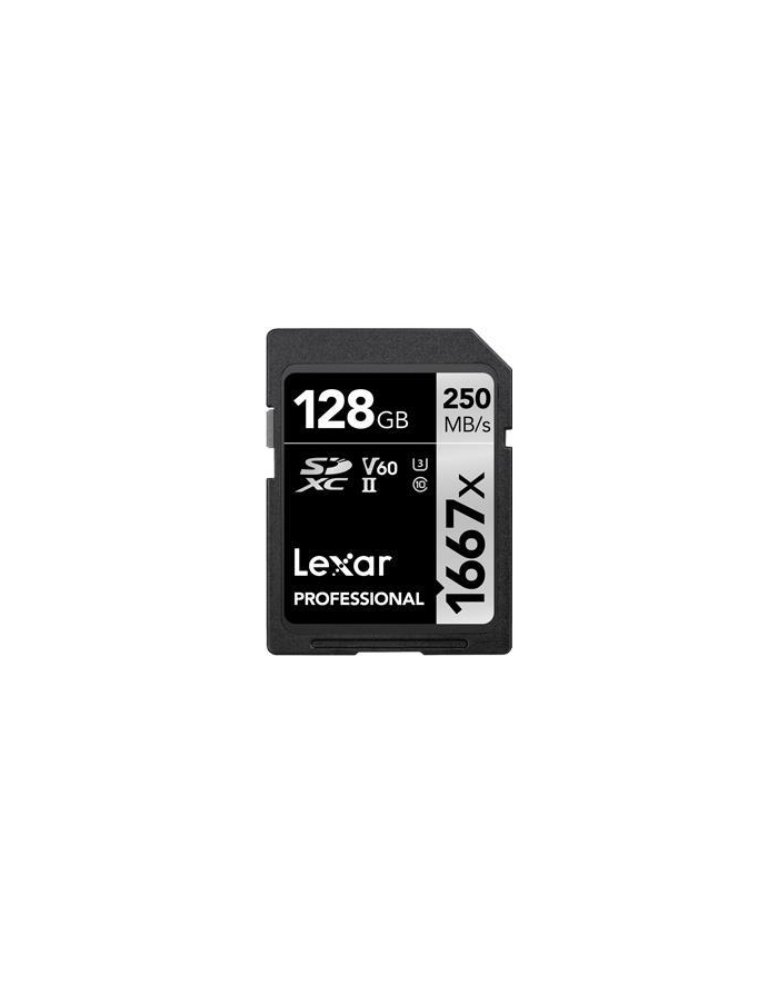 LEXAR 843367114801 Lexar Pro 1667X SDXC UHS-II U3 (V60)R250/W90 _128GB główny