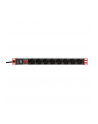 techly pro TECHLYPRO Rack 19inch Power Strip 8 Outlets Schuko Plug - nr 9